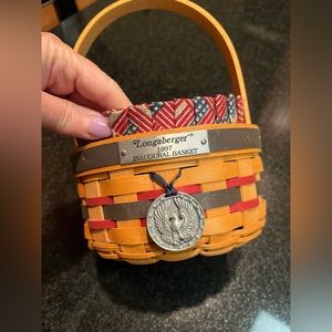 Longaberger 1997 Inaugural Series Basket